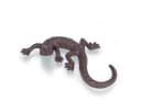 Antikas Wanddekoobjekt Salamander Eidechse Gusseisen Bild 4