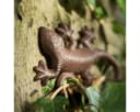Antikas Wanddekoobjekt Eidechse Gecko Gusseisen Antikbraun Bild 5