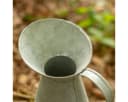 Antikas Wasserkanne mit Entenschnabel aus feuerverzinktem Blech Bild 3