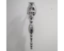 Antikas Wanddeko Kerzenhalter Aluminium Silber Antik Bild 1