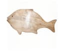 Antikas Schneidebrett Fischform Holz natur unbehandelt Bild 4