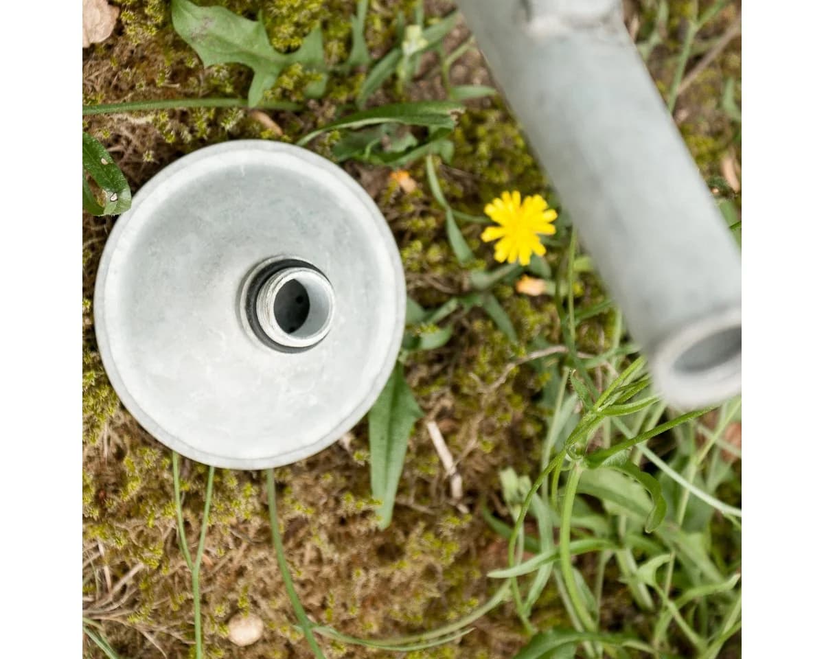 Antikas Gießkanne aus Zink Retro 3,5L Gartenpflege - Bild 3