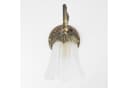Licht-Erlebnisse Wandleuchte DALILA Messing massiv Glas Floral E14 Bild 4