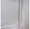 Mucola Badewannenaufsatz Glas Milchglas Duschabtrennung Bild 5
