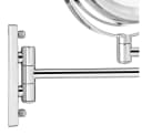 Mucola LED Kosmetikspiegel 10-fach Vergrößerung Silber Chrom Bild 3