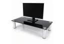 Mucola TV-Rack Monitorerhöhung Schreibtischaufsatz Glas Bild 2