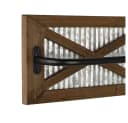 Mucola Handtuchhalter 60x15cm Holz Metall Bild 5