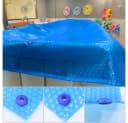 Mucola Pool-Abdeckplane Solarfolie mit Ösen & Locheisen PVC Bild 1