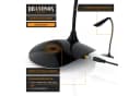 Brandson LED Schreibtischlampe Schwarz 3 Helligkeitsstufen Energiesparend Bild 3
