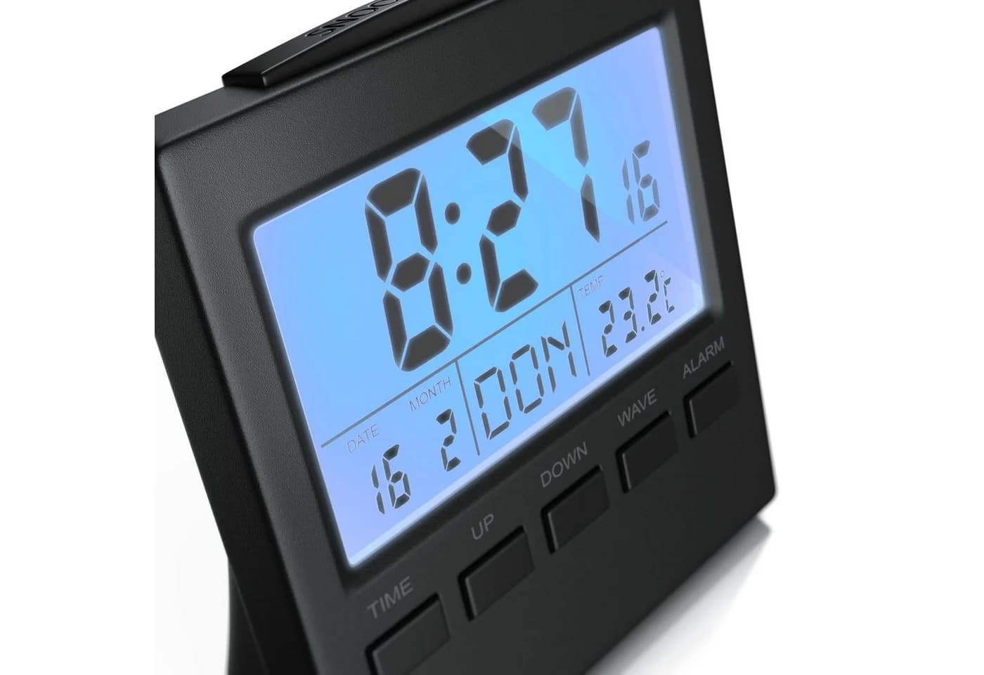 BEARWARE Digital-Funkwecker mit Temperaturanzeige und LCD-Display - Bild 3