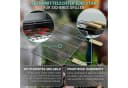HAGO Edelstahl Grillrost Universal mit abnehmbaren Griffen Bild 5
