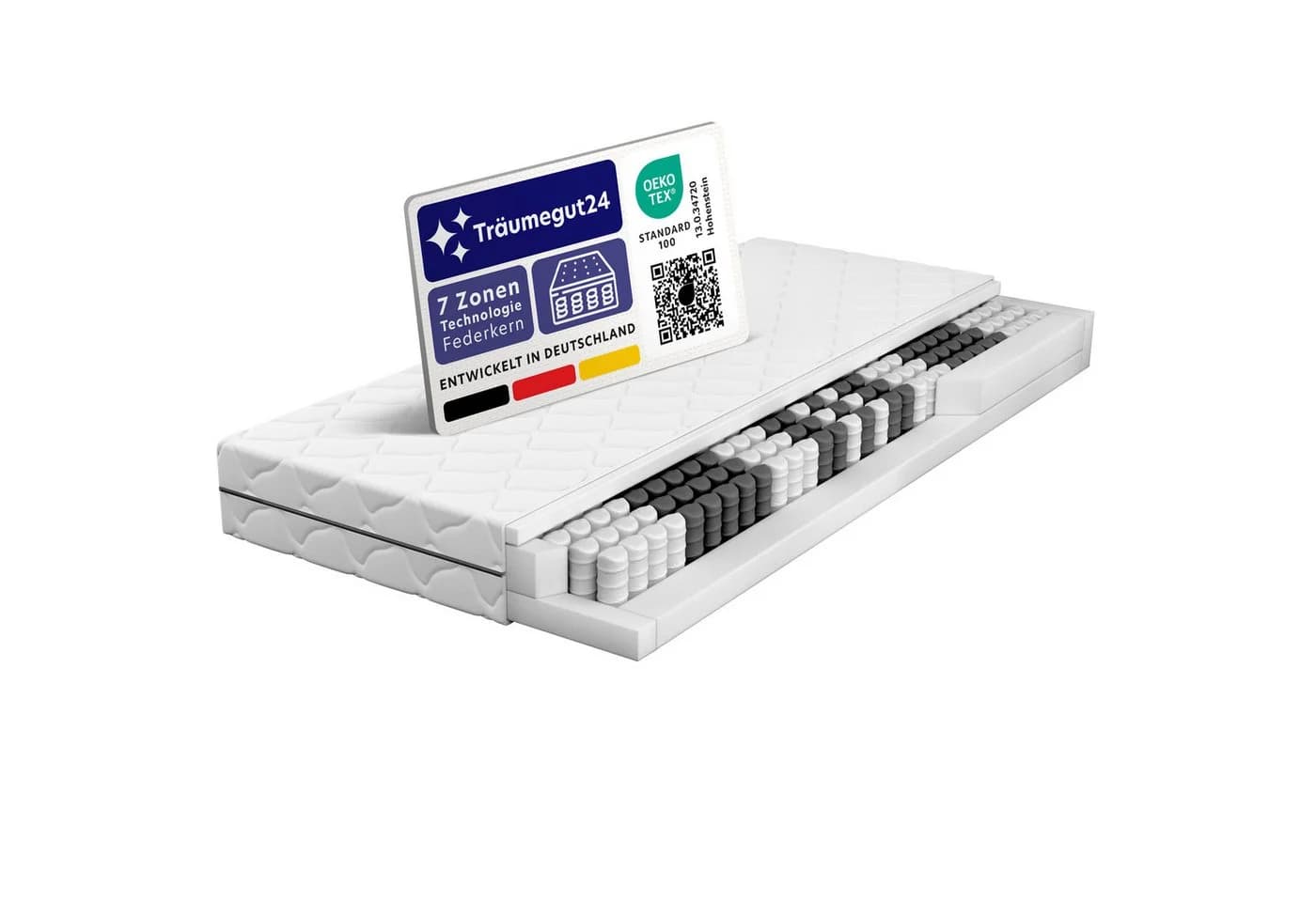 Träumegut24 Taschenfederkernmatratze 7-Zonen System 21 cm hoch - Bild 2