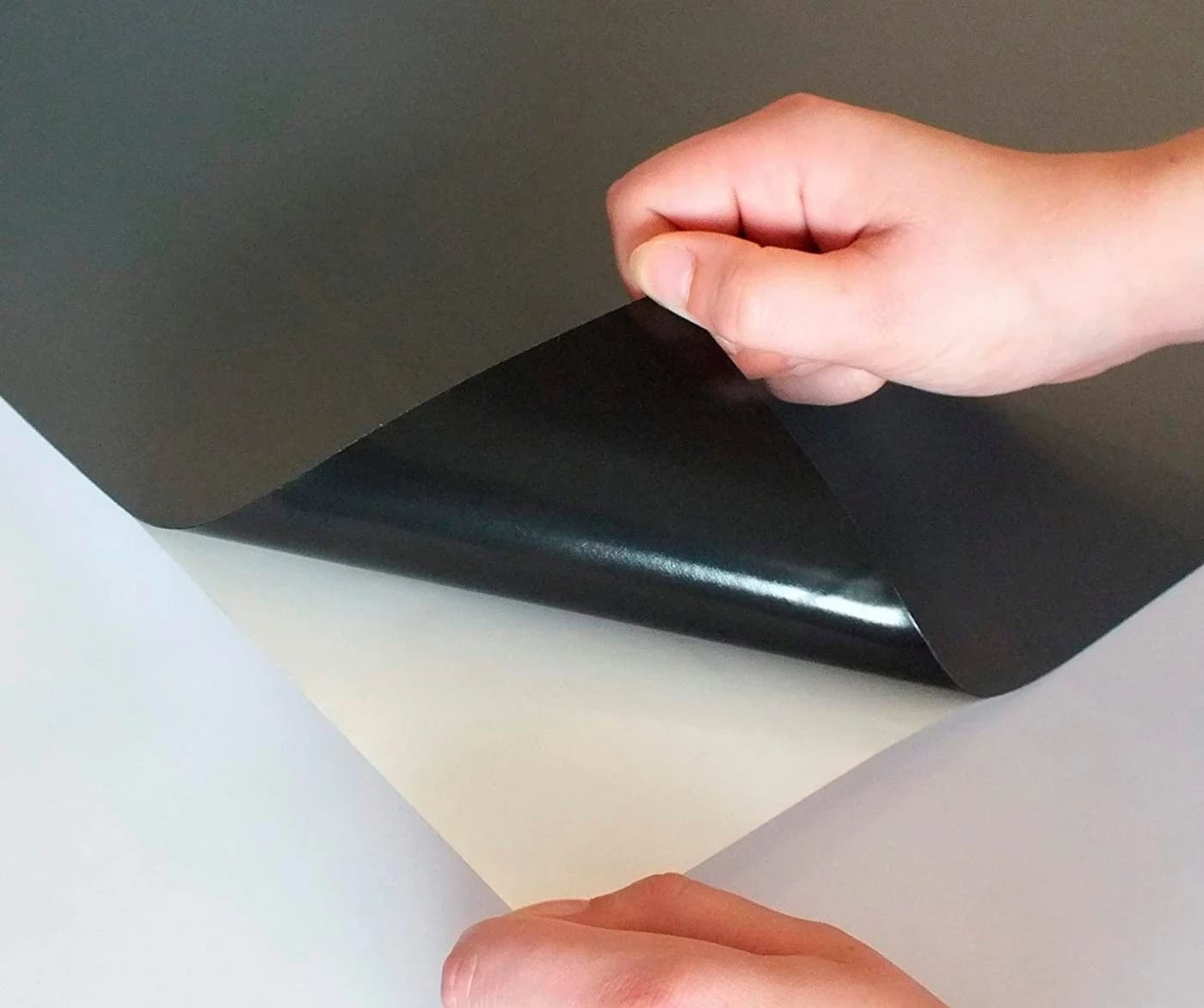 QUEENCE Magnetische Tafelfolie Grau Selbstklebend - Bild 4