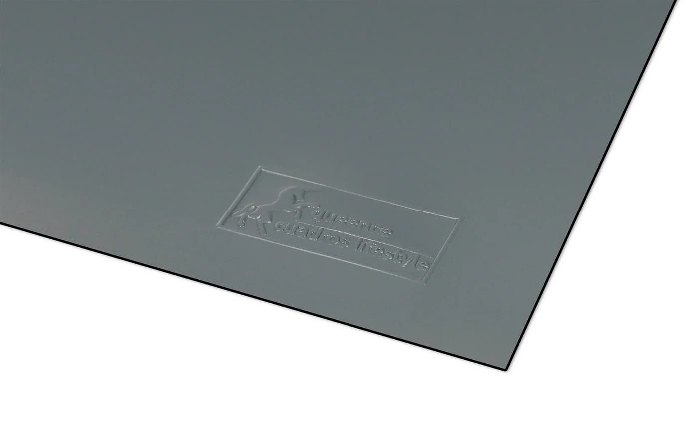 QUEENCE Magnetische Tafelfolie Grau Selbstklebend - Bild 5