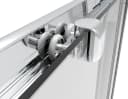 WELLTIME Eckdusche Trento Plus Grau Chrom Schiebetüren Bild 5