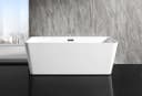 WELLTIME Badewanne Granada Weiß Freistehend Acryl Bild 1