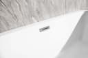 WELLTIME Badewanne Granada Weiß Freistehend Acryl Bild 3
