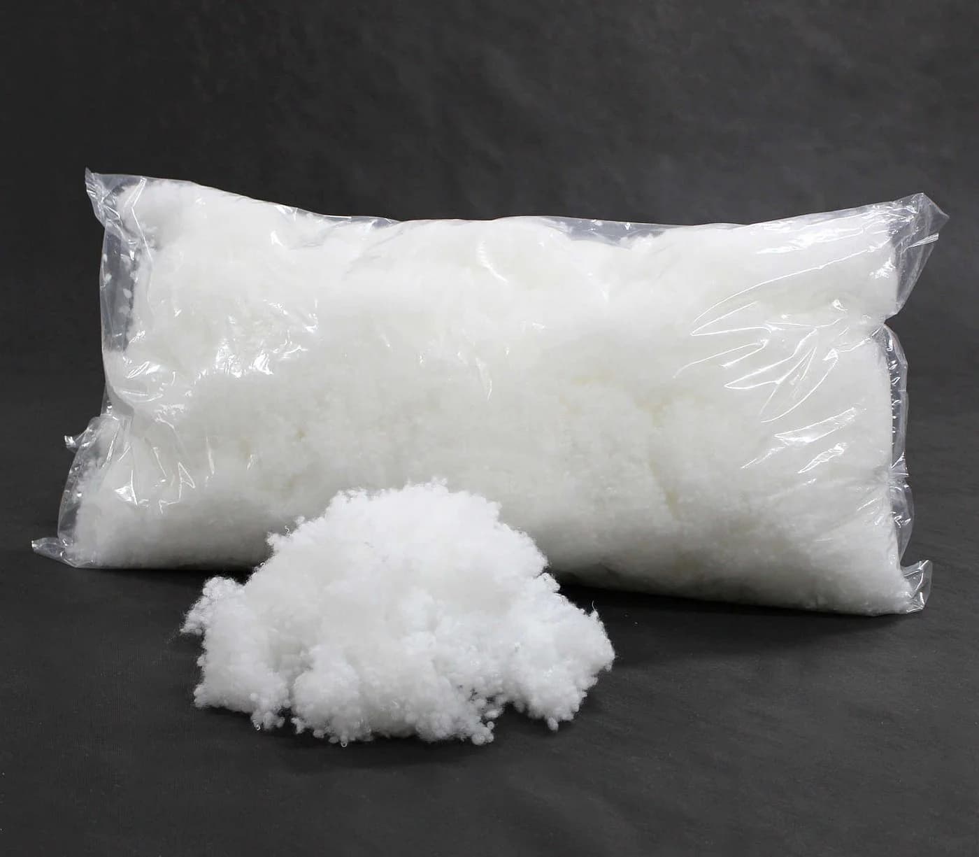 fränkische Schlaf-Manufaktur Kissenfüllung 1kg Silikonisierte Faserbällchen