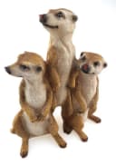 Bambelaa! Gartenfigur Erdmännchen Familie Braun Bild 3