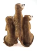 Bambelaa! Gartenfigur Erdmännchen Familie Braun Bild 5
