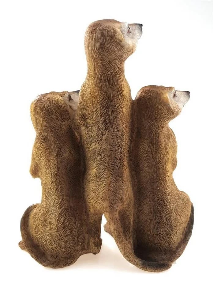 Bambelaa! Gartenfigur Erdmännchen Familie Braun - Bild 5