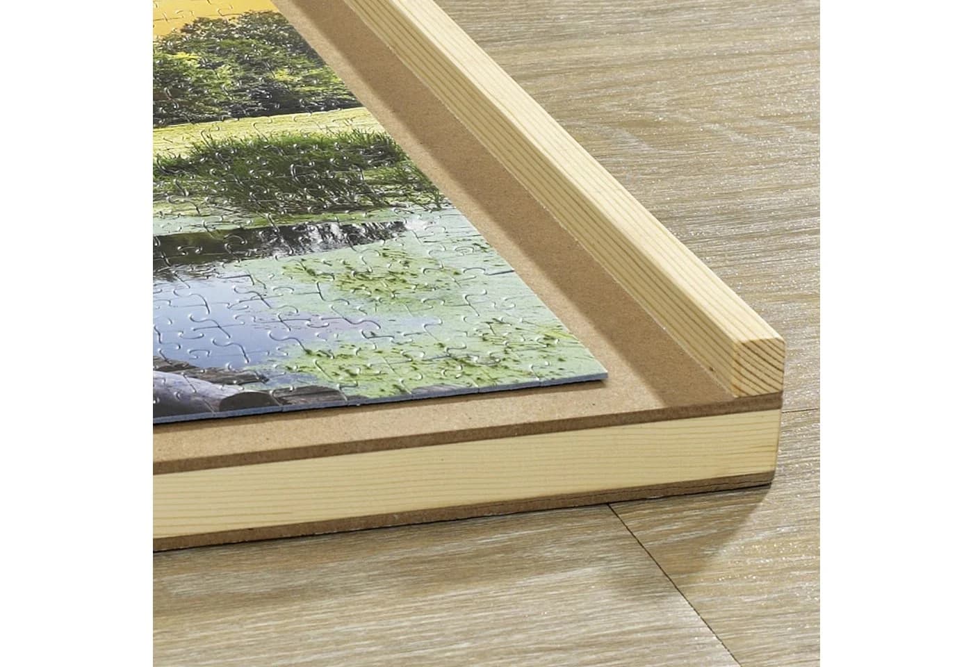 Bambelaa! Puzzletisch 1000 Teile Holz mit 4 Schubladen - Bild 5