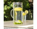 Bambelaa! Wasserkrug 1,3L Borosilikatglas mit Edelstahl Deckel Bild 4