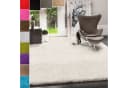 Vimoda Hochflor-Läufer Shaggy Teppich Weiß Bild 5