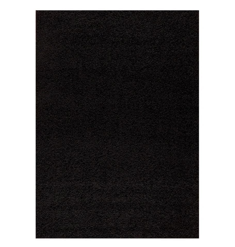 Vimoda Hochflor-Läufer Shaggy Schwarz Modern - Bild 2