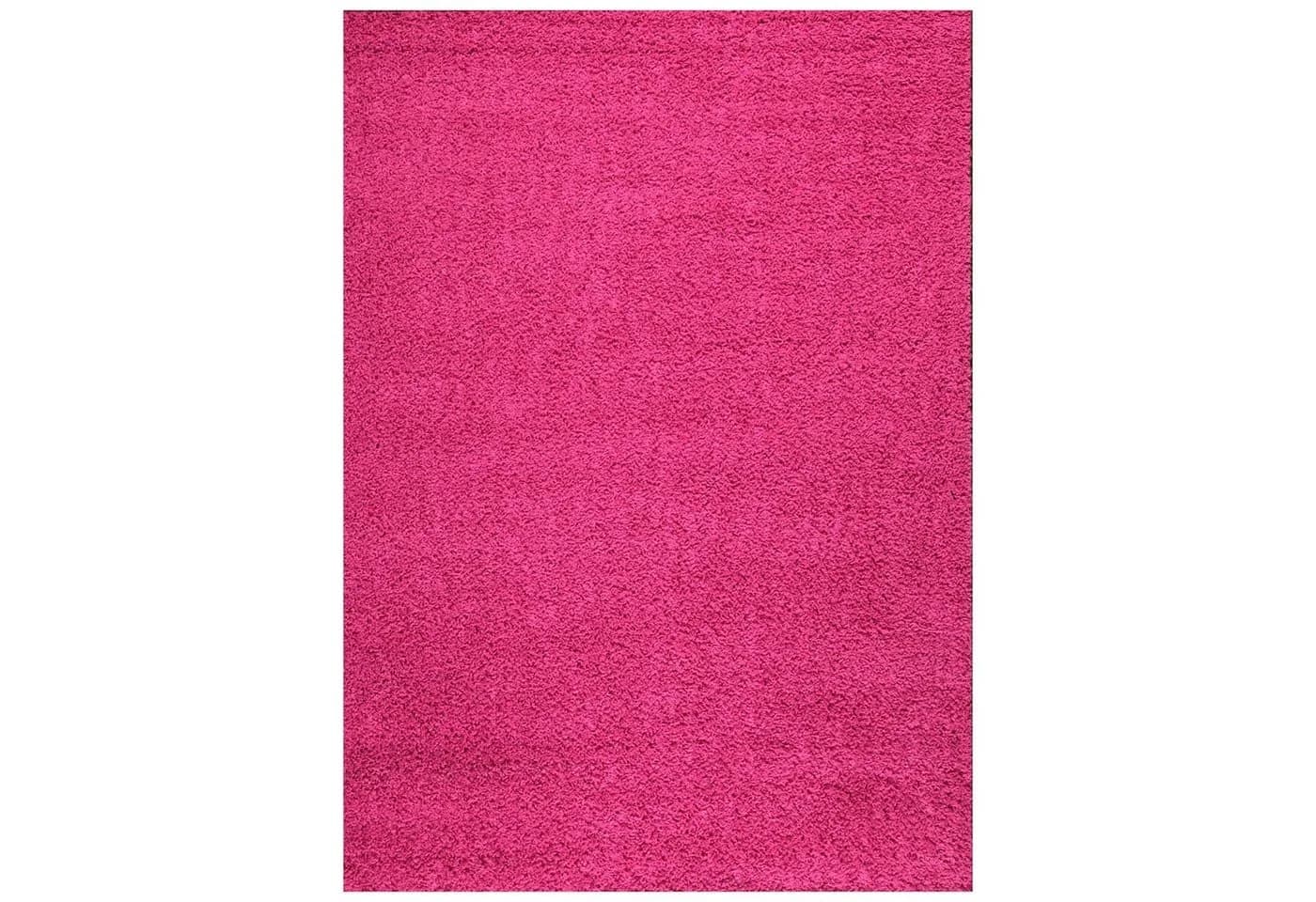 Vimoda Hochflor-Teppich Prime Shaggy Rosa Quadrat - Bild 2