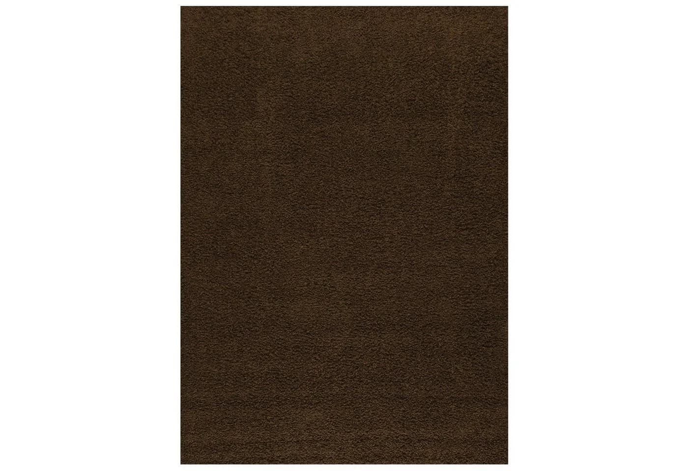 Vimoda Hochflor-Läufer Teppich Shaggy Braun Rechteckig - Bild 2