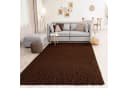 Vimoda Hochflor-Läufer Teppich Shaggy Braun Rechteckig Bild 3