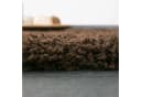 Vimoda Hochflor-Läufer Teppich Shaggy Braun Rechteckig Bild 5
