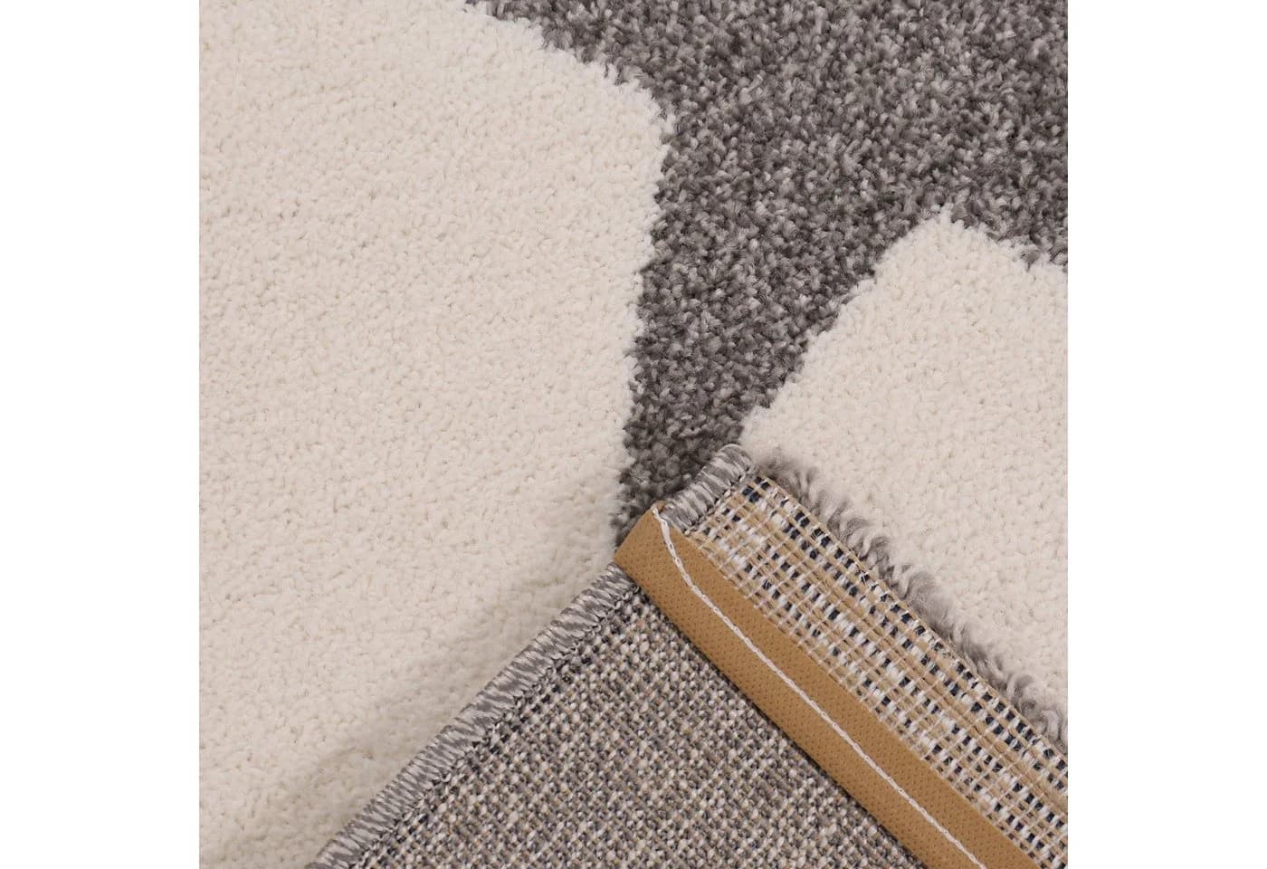 Vimoda Kinderteppich Herz, Stern & Wolke Grau - Bild 3
