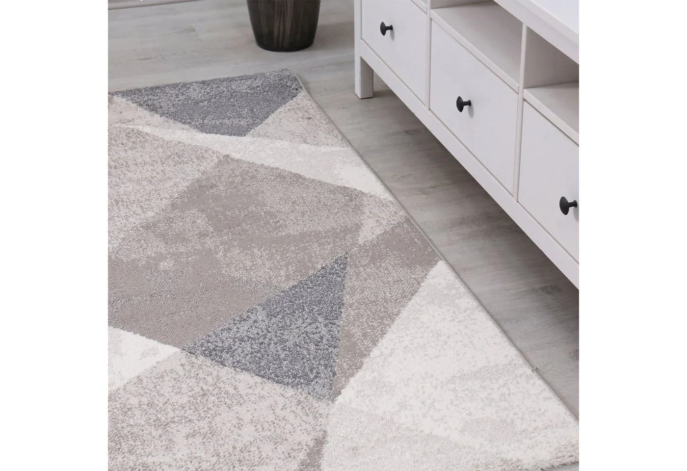 Vimoda Designteppich Marmor Optik Geometrisches Muster - Bild 3