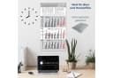 Kamber Office Wandkalender 2027 3-Monats-Layout Grau mit Datumsschieber Bild 1