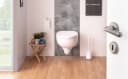 Calmwaters WC-Sitz Modern Soft Weiß Absenkautomatik Abnehmbar Bild 1