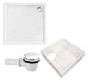 Calmwaters Duschwanne Modern Select Weiß Komplettset Bild 1