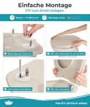 Calmwaters WC-Sitz Original Pergamon mit Absenkautomatik Bild 1