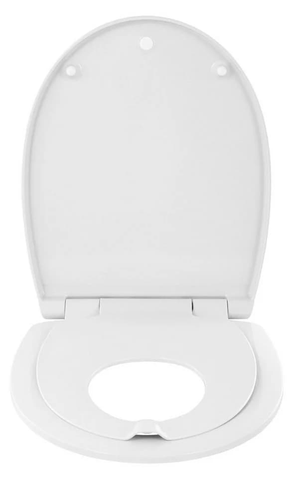 Calmwaters Kinder-WC-Sitz mit Absenkautomatik & antibakteriellem Duroplast - Bild 5