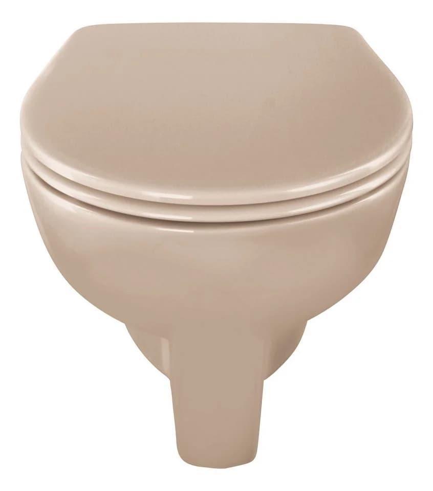 Calmwaters Wand-WC spülrandlos mit Erhöhung +6 cm Bahamabeige - Bild 5