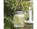 MARELIDA LED Windlicht Solar Glas Warmweiß Bild 3