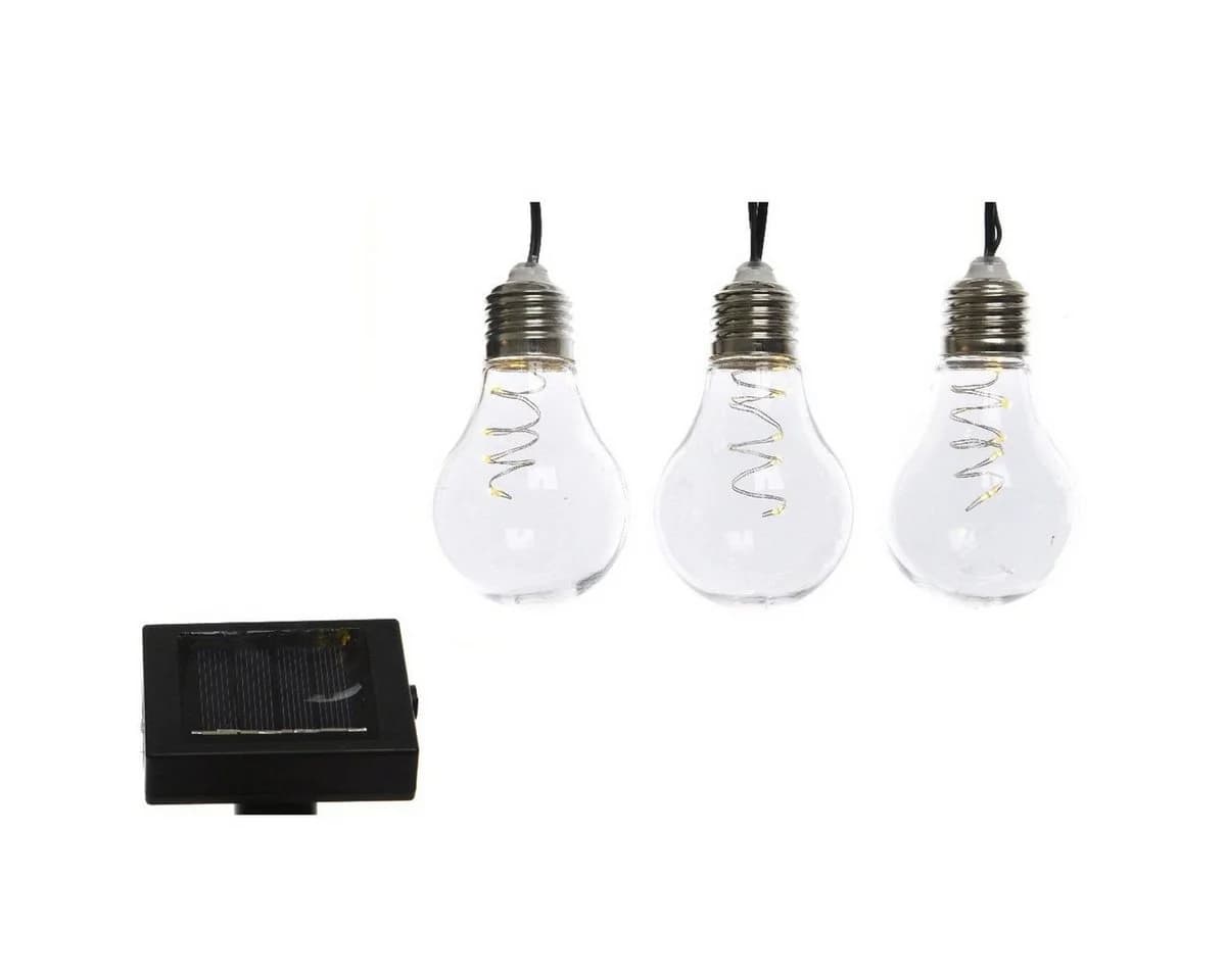 MARELIDA LED Solar Lichterkette 10 transparente Glühbirnen Garten - Bild 5