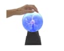 SATISFIRE LED Plasmakugel Blau Automatik Musiksteuerung Blitzshow Bild 1