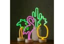 MARELIDA LED Neonlampe Ananas Silhouette Dekoleuchte Gelb/Grün Bild 1