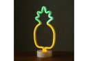 MARELIDA LED Neonlampe Ananas Silhouette Dekoleuchte Gelb/Grün Bild 2