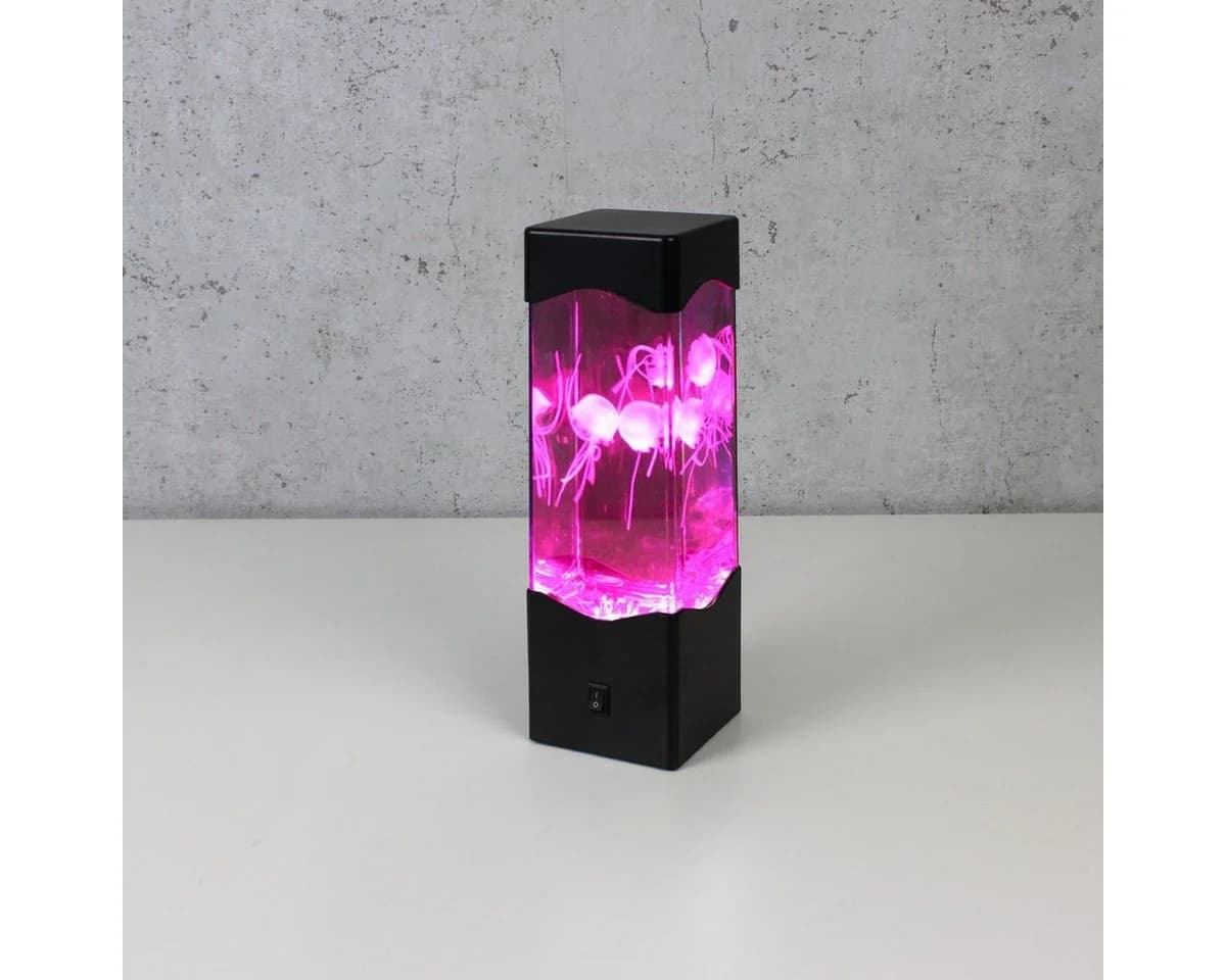 SATISFIRE LED Jellyfish Lampe RGB Farbwechsel USB Deko - Bild 3