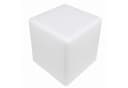 SATISFIRE LED Leuchtwürfel 50x50cm Beistelltisch kaltweiß Outdoor Bild 1