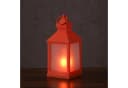 MARELIDA LED Laterne mit Flammeneffekt Batteriebetrieb Orange Bild 1