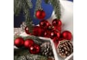 MARELIDA Weihnachtsbaumkugeln 16er Set Rot Bild 1